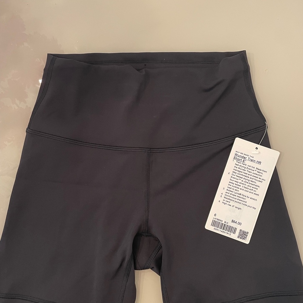 Lululemon Wunder Train Shorts 6”